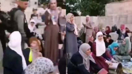 נשים פלסטיניות המגיבות ללא פחד לישראל הכובשת!