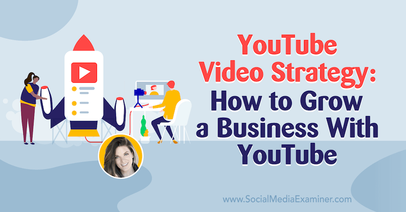 אסטרטגיית וידיאו ביוטיוב: כיצד לגדל עסק עם YouTube המציג תובנות מסאני לנארדוזי בפודקאסט לשיווק ברשתות חברתיות.