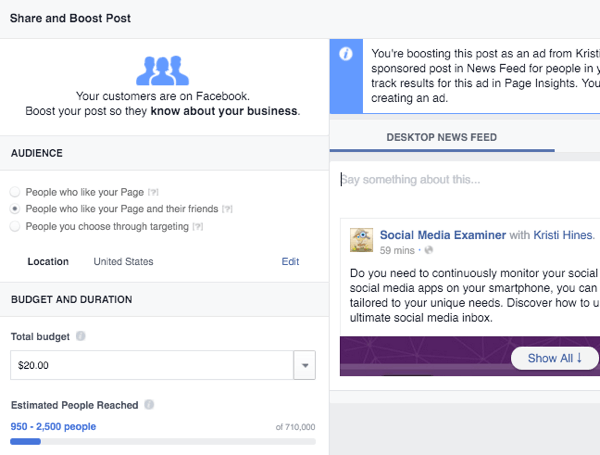 לשתף בפייסבוק ולשפר תוכן ממותג