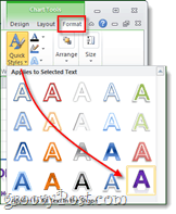לאתחל את ה- piechart של Excel