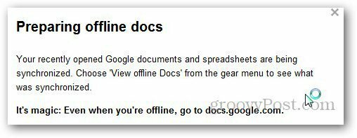 Google Docs במצב לא מקוון 5