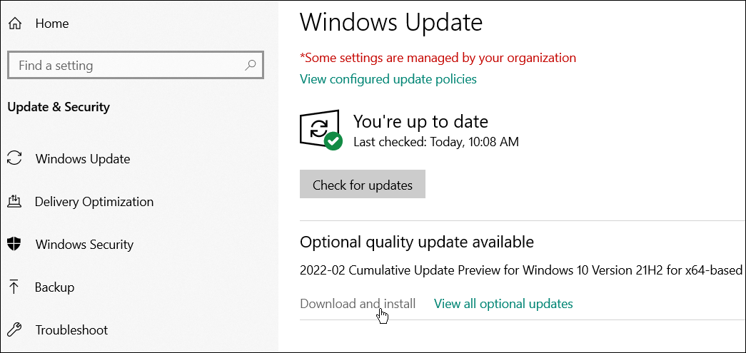 windows update תקן שורת המשימות של windows מוצגת במסך מלא