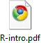 סמל PDF של כרום