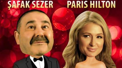 מפגש Şafak Sezer ו- Paris הילטון נחשף!