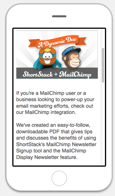 שיווק MailChimp במובייל