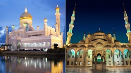 מסגדים שניתן לראות בעולם