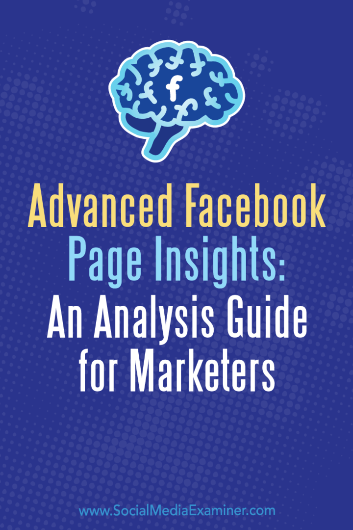 תובנות עמוד פייסבוק מתקדמות: מדריך ניתוח למשווקים: בוחן מדיה חברתית