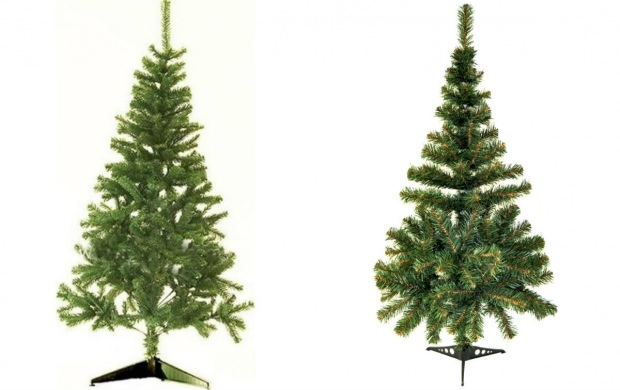 עץ אורן חג המולד בגודל גדול