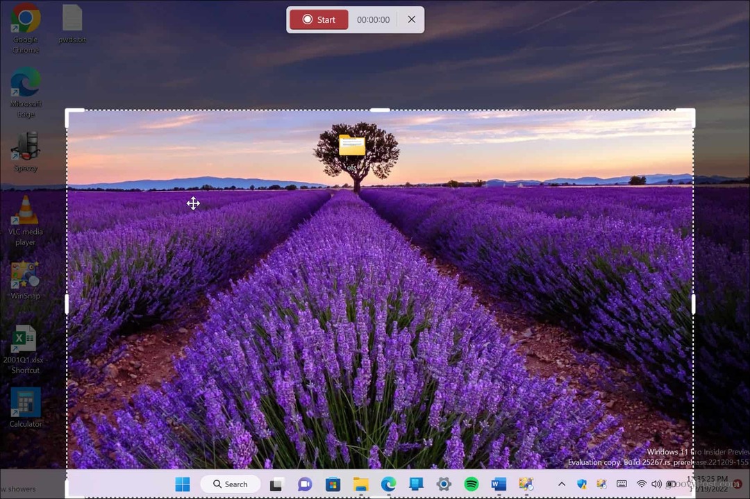 כיצד להקליט מסך עם כלי חיתוך ב-Windows 11