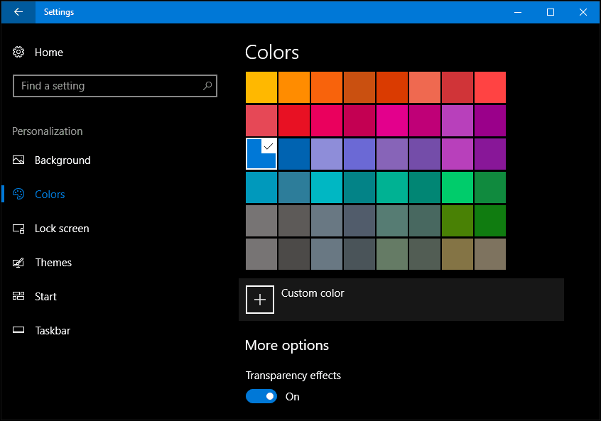 כיצד לשנות את הצבע והמראה בעדכון היוצרים של Windows 10