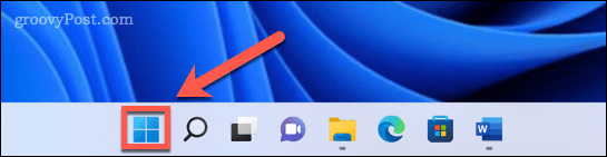 תפריט התחל של Windows 11
