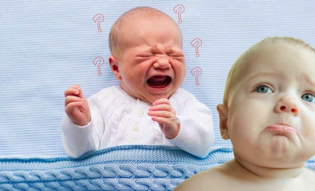 למה תינוקות בוכים? מה אומרים תינוקות בבכי? 5 סגנונות בכי של תינוקות