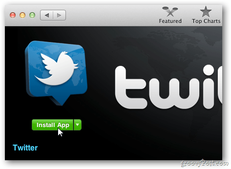 אפליקציית הטוויטר הרשמית של מערכת ההפעלה X