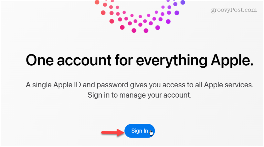 היכנס לחשבון Apple שלך ​​עם מפתחות סיסמה 