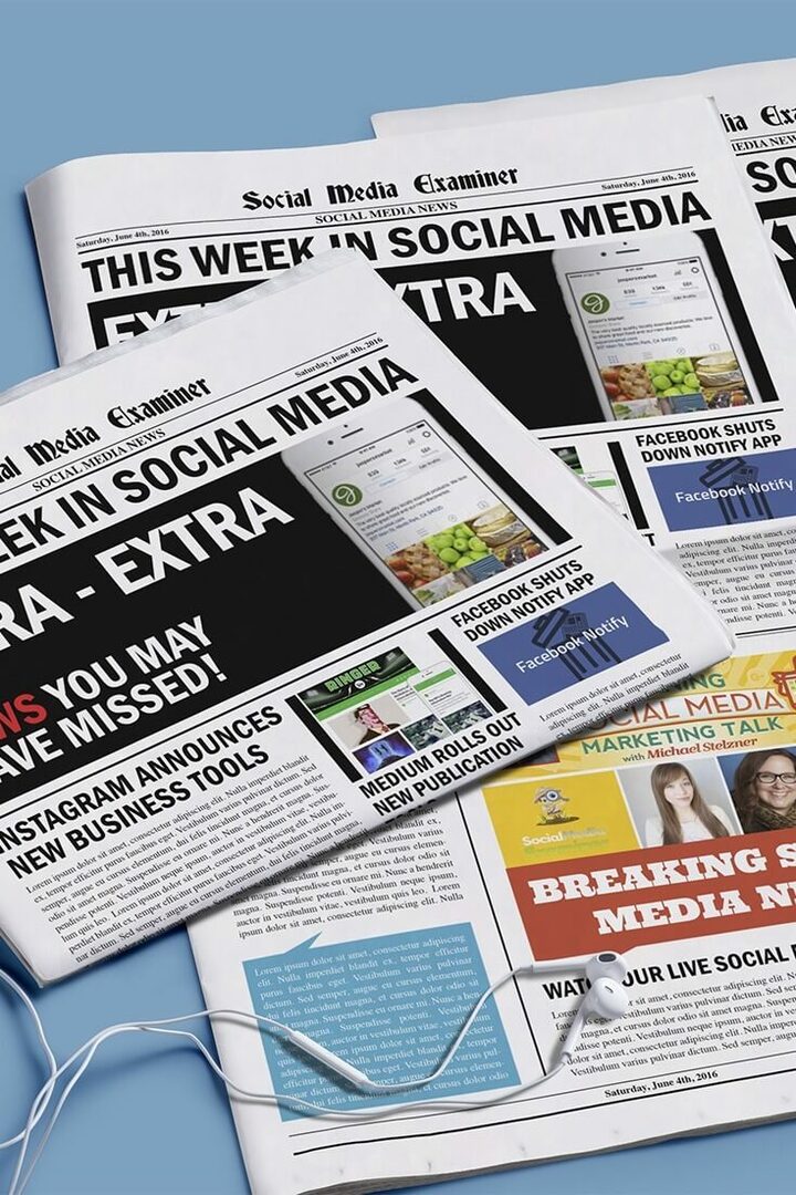 אינסטגרם משיקה פרופילים עסקיים: השבוע ברשתות החברתיות: בוחן מדיה חברתית