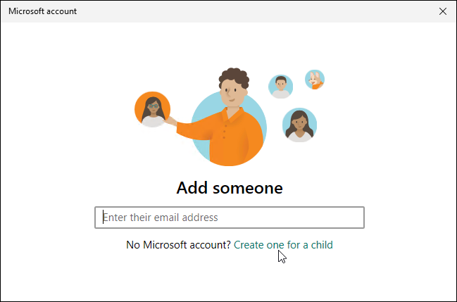 צור חשבון עבור ילד הגדר בקרת הורים ב-Windows 11