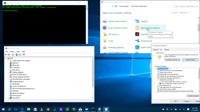 כלי עזר מסורתיים Windows 10
