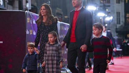 משפחת המלוכה צעדה על השטיח האדום בלי מסיכה!