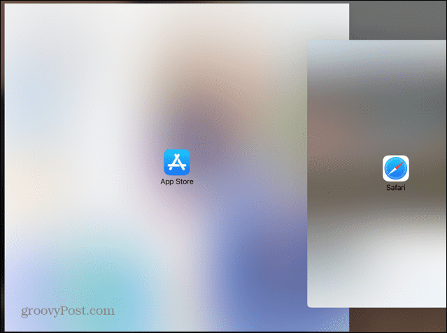 שינוי ipad החלק למסך מפוצל