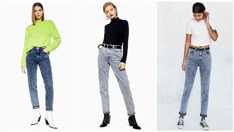 איך לובשים ג'ינס במותניים גבוהים? איך משלבים ג'ינס של אמא?