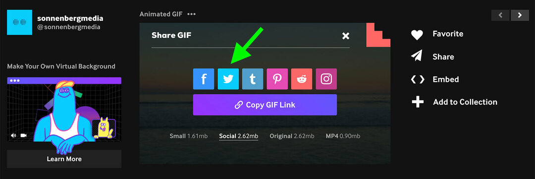 כיצד ליצור ולהשתמש בקובצי GIF בשיווק שלך בטוויטר: בוחן מדיה חברתית