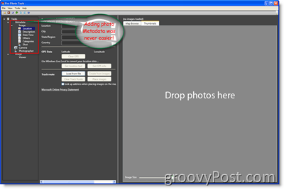 כיצד לתייג ולערוך מטא נתונים של תמונות ותמונות באמצעות כלי צילום של Microsoft Pro