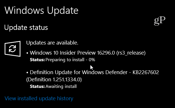מיקרוסופט משחררת את Windows 10 Preview Build 16296 למחשב
