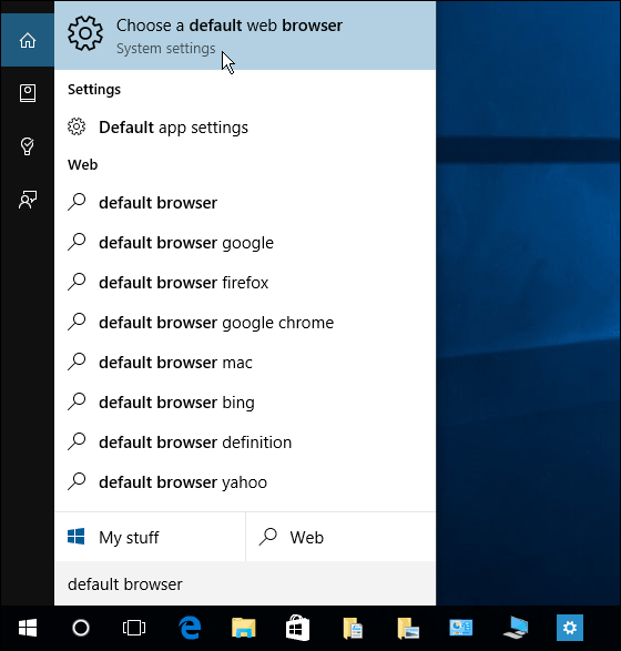 Cortana חיפוש ב- Windows 10