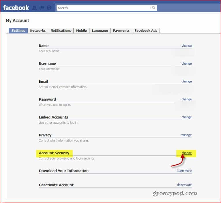 כיצד לוודא שתמיד יש לך מושב פייסבוק מאובטח (השתמש ב- https)