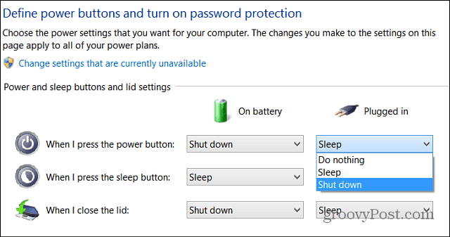 כיבוי Windows 8 קל יותר עם כפתור ההפעלה