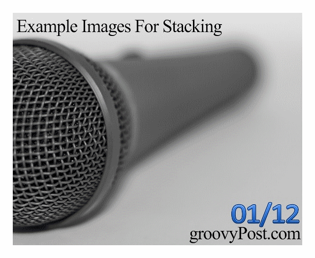 פוקוס ערימת תמונות GIF של פוטושופ DOF להרחיב