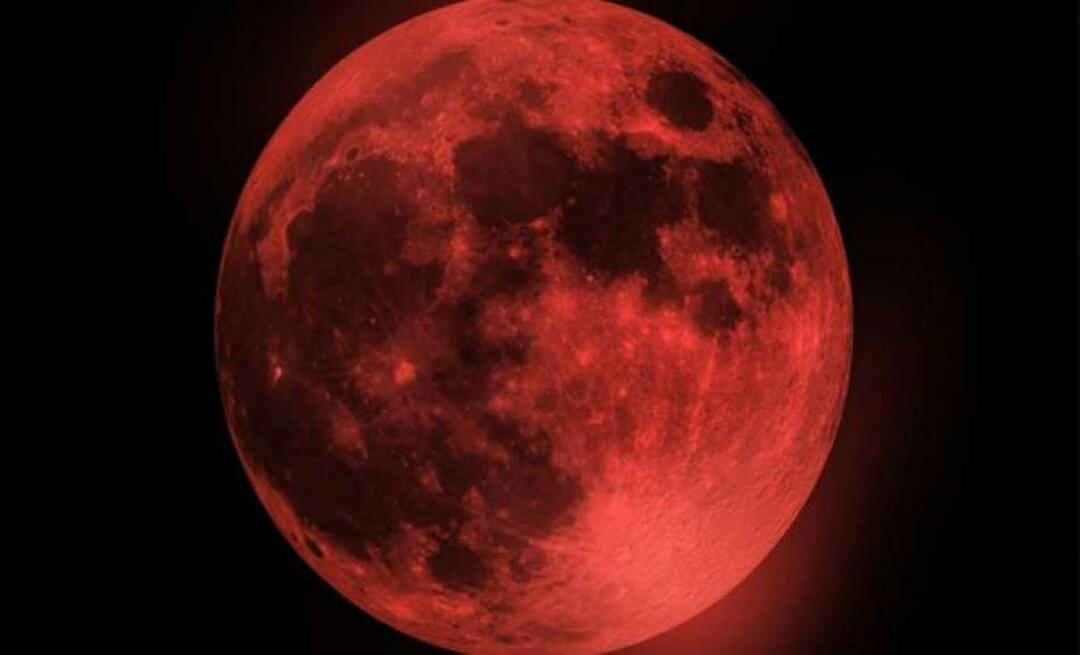 מתי ליקוי ירח הדם? מהו ליקוי ירח? באיזו שעה ליקוי ירח הדם?