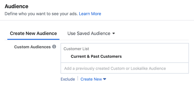 שלב 2 כיצד להקים קמפיין מעורבות בפייסבוק לקידום סקר לקוחות
