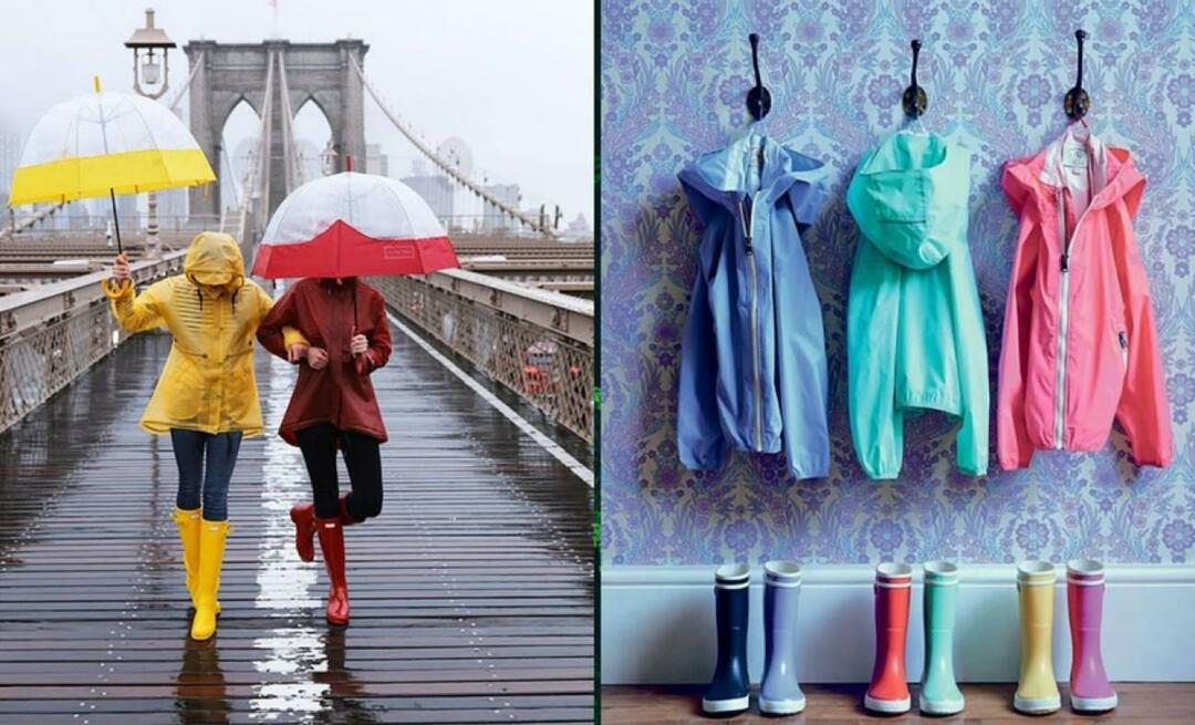 איך להתלבש בעונת האביב? דגמי מעיל הגשם והמחירים היפים ביותר