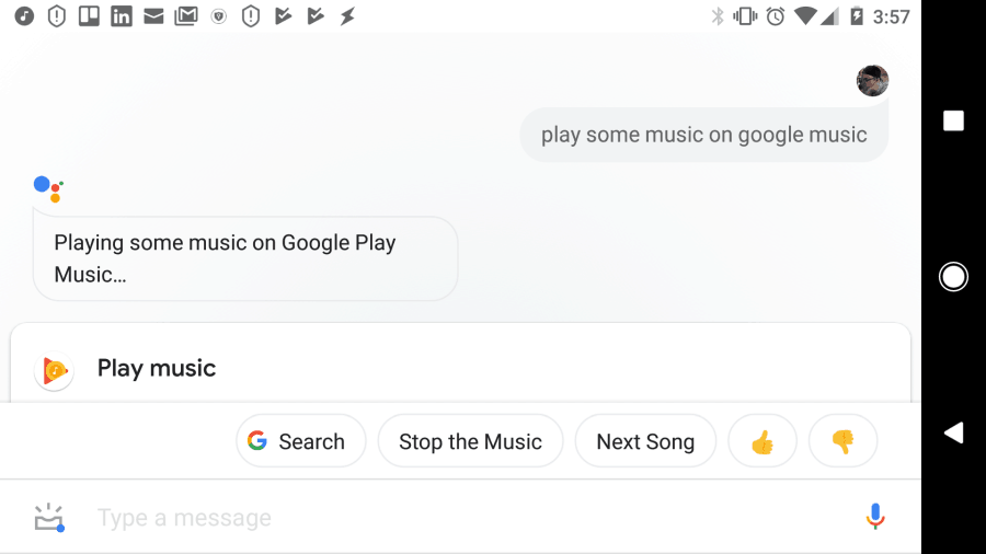 היי גוגל מנגן מוזיקה אקראית