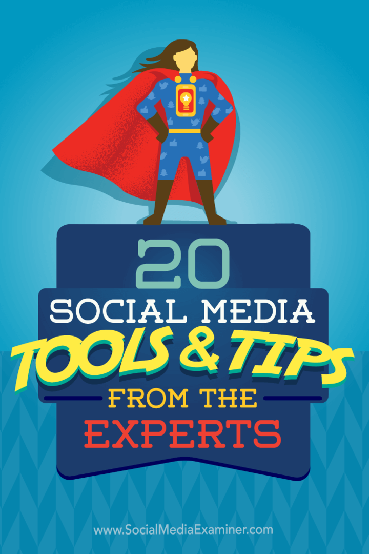 20 כלים וטיפים למדיה חברתית מהמומחים: בוחן מדיה חברתית