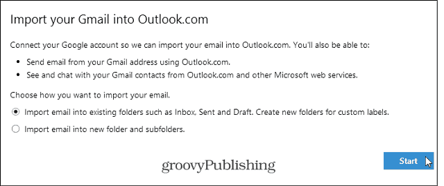 מיקרוסופט הופכת את המעבר מ- Gmail ל- Outlook.com הרבה יותר קל