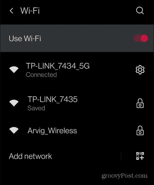 רשת Wi-Fi