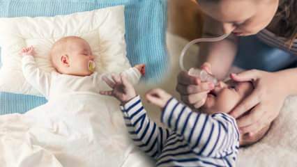 איך לנקות את אפם של תינוקות מבלי לפגוע? גודש באף ושיטת ניקוי בתינוקות