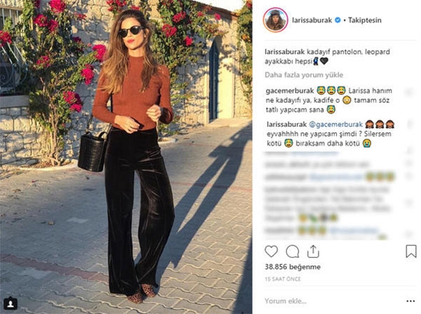 הפרשנות 'מכנסי Kadayıf' של לריסה גיימר הפכה לאירוע