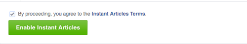 מאמרים מיידיים בפייסבוק מאפשרים לדף