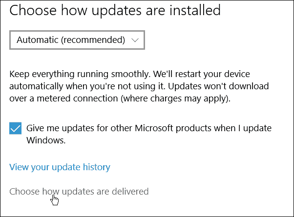 עצור מ- Windows 10 לשתף את עדכוני Windows למחשבים אחרים