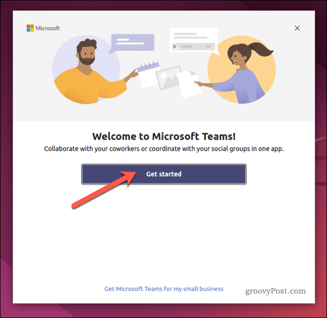 התחל להשתמש ב-Microsoft Teams באובונטו