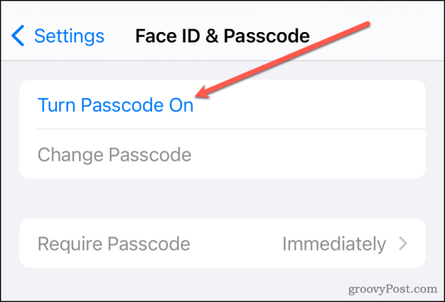 iOS 17 הפעל את קוד הגישה