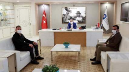 Başpehlivan İsmail Balaban, שמתכונן לניצול 2021, ביקר במוחיטין בוצ'ק
