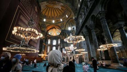 שמחת הרמדאן אחרי 87 שנים במסגד האגיה סופיה אי קביר Şerifi
