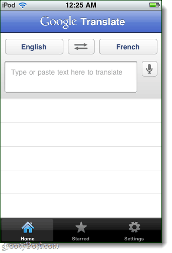 אפליקציית התרגום של גוגל