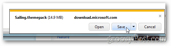 Windows 7 נושא חופשי שמור - -