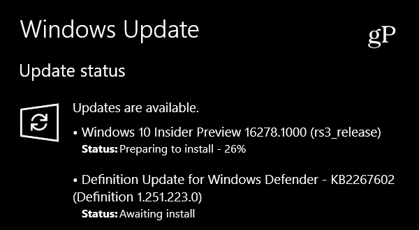 מיקרוסופט משחררת את Windows 10 Insider Preview Build 16278 למחשב