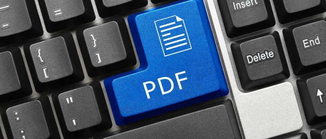 כיצד להמשיך לקרוא היכן שהפסקת בקובץ PDF ב- Windows